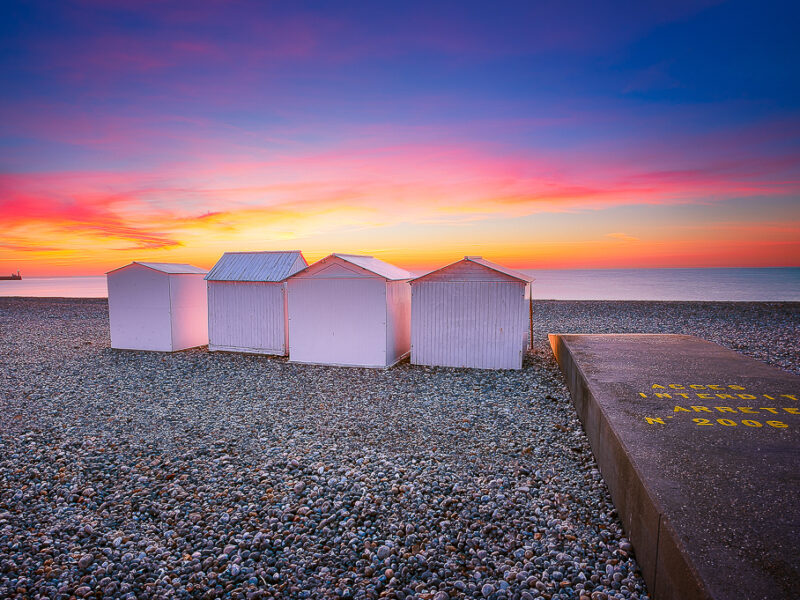 Photo de coucher de soleil paysage