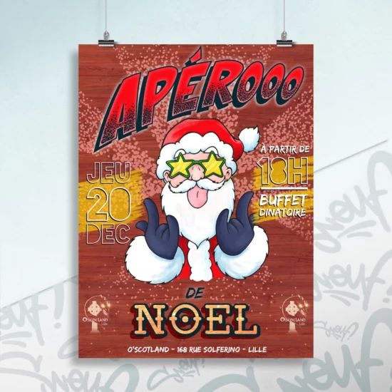 Affiche illustration Digitale