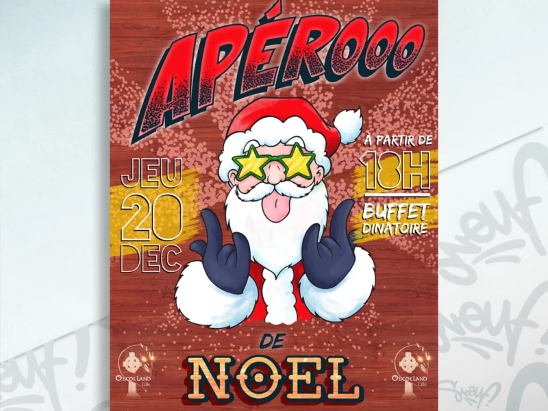 Affiche illustration Digitale