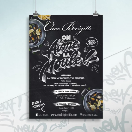 Affiche Braderie Lille