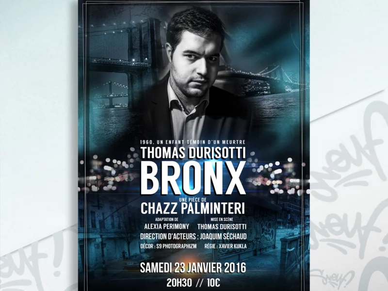 affiche pièce de théâtre