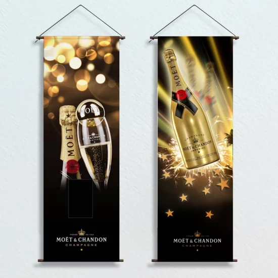 Bâche sur mesure, moet & chandon, mhd lille