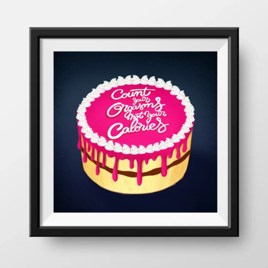 Poster typographique, digital lettering