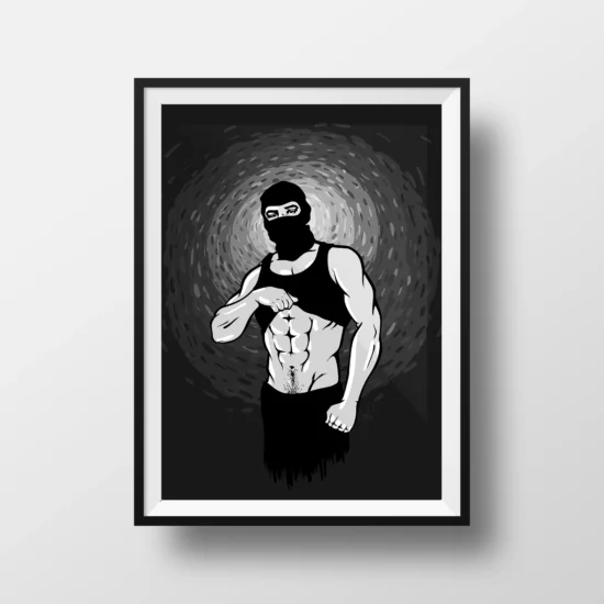 Poster illustration personnalisée